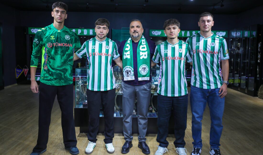 Trendyol Süper Lig temsilcisi TÜMOSAN Konyaspor, geleceğin kadrosunu kurma yolunda
