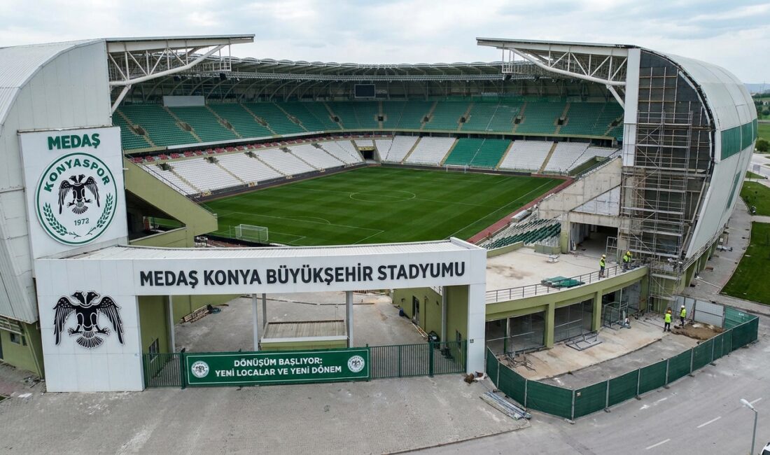 Konya’nın spor mabedi olarak kabul edilen dev tesis, önümüzdeki günlerde