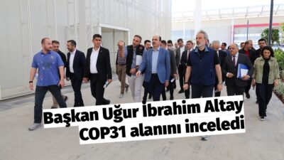 Dünya Belediyeler Birliği (UCLG) Başkanı, COP31 Şehirler ve Yerel Yönetimler