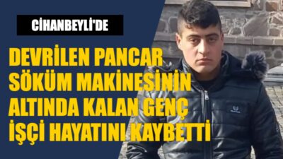 Konya’nın Cihanbeyli ilçesinde tarımsal üretim sezonunun en yoğun dönemlerinden biri
