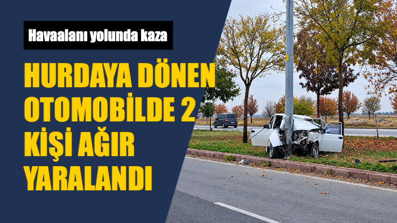 Konya'da akşam saatlerinde meydana gelen feci trafik kazası, çevredeki vatandaşlara
