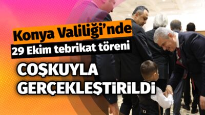 Cumhuriyetimizin kuruluşunun 103. yıl dönümü etkinlikleri kapsamında Konya genelinde düzenlenen