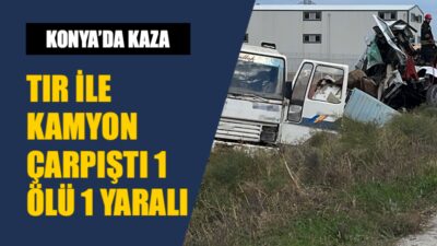 Konya’nın en hareketli güzergâhlarından birinde yaşanan feci trafik kazası, yürekleri