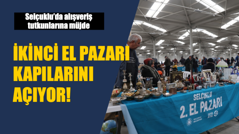 Konya’da sürdürülebilir yaşam kültürünü yaygınlaştırmak ve evlerde kullanılmayan eşyaları yeniden