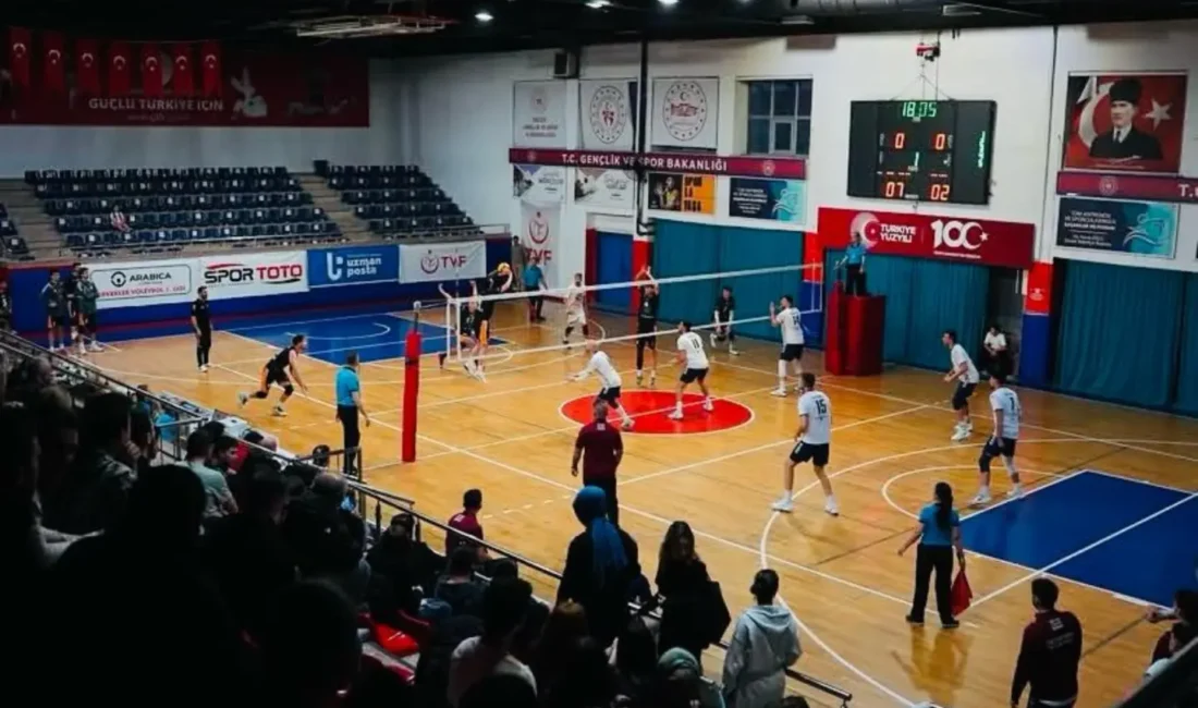 Türkiye Voleybol Federasyonu Erkekler 1. Ligi’nde şampiyonluk mücadelesi veren ve